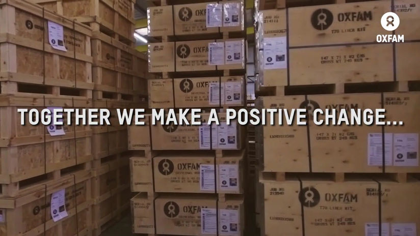 Comms - OXFAM International - Global Thank You film